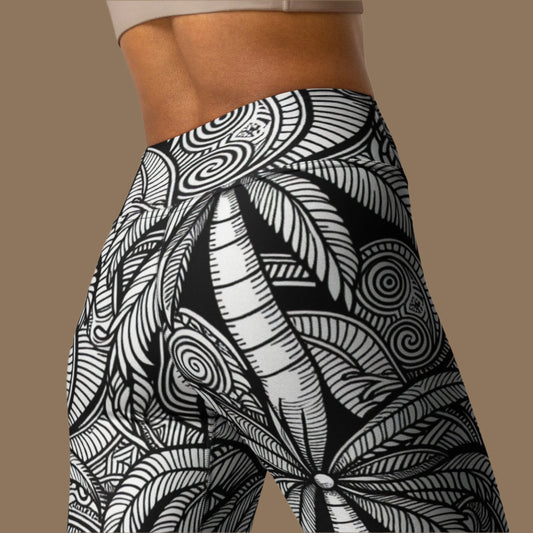 Trippy Jungle Yoga Leggings