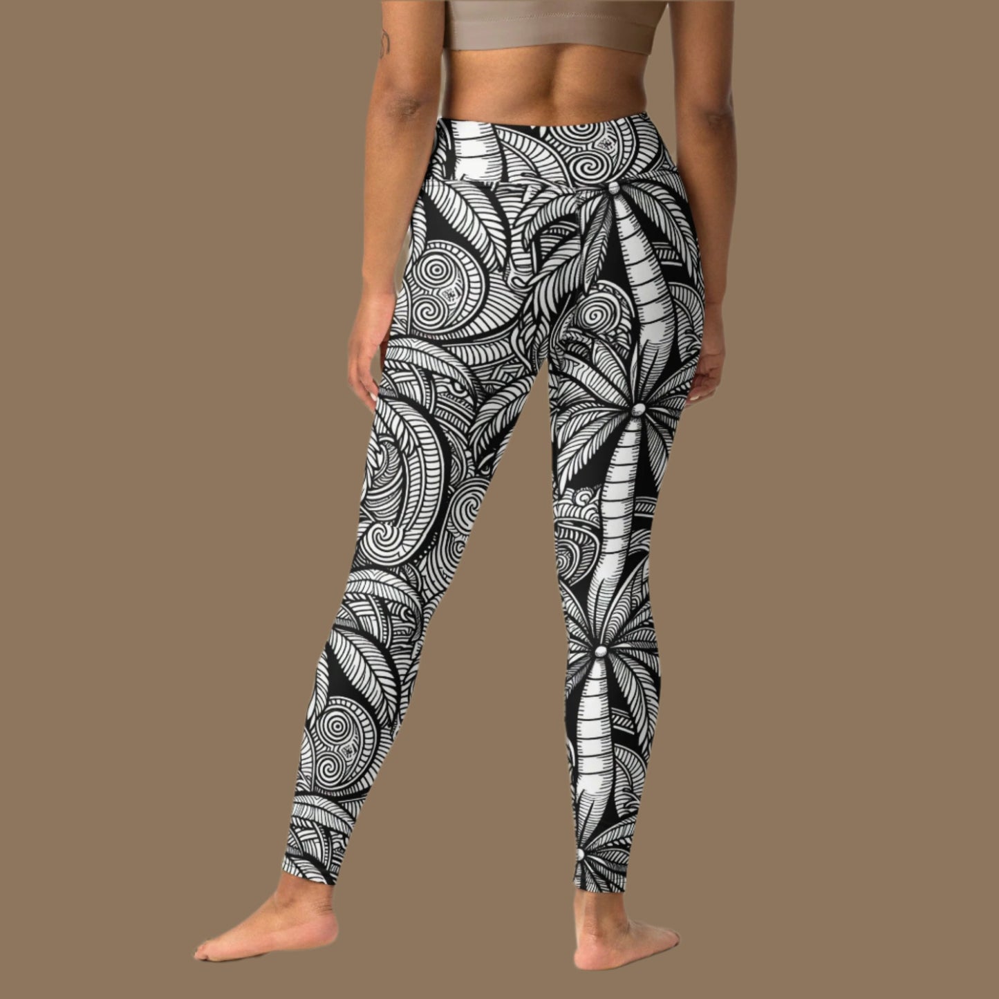 Trippy Jungle Yoga Leggings