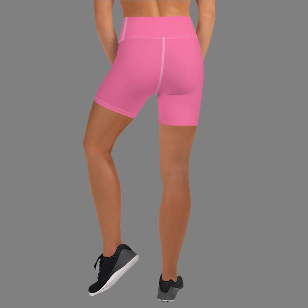 Pink Hot Yoga Shorts